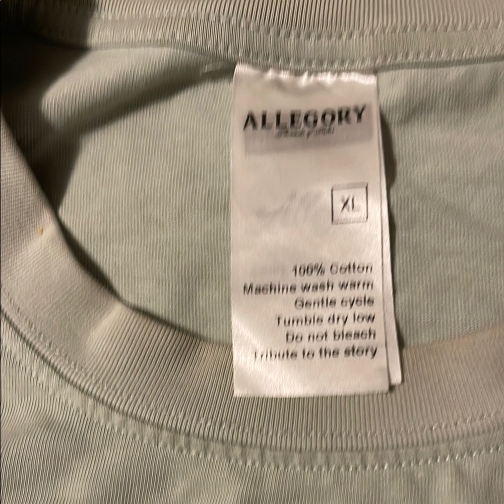 Allegory Threads of Tales graphic heavyweight t-shirt - Picture 2 of 6